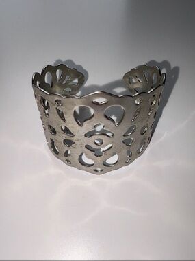 ❤️‍🔥3/10$❤️‍🔥Silver Cuff Bracelet